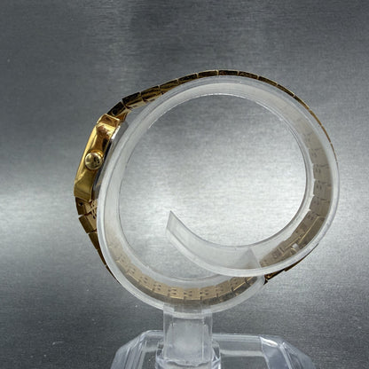 Citizen CQ Watch Women 17mm Champagne Dial Gold Tone 3220-893417 New Battery6