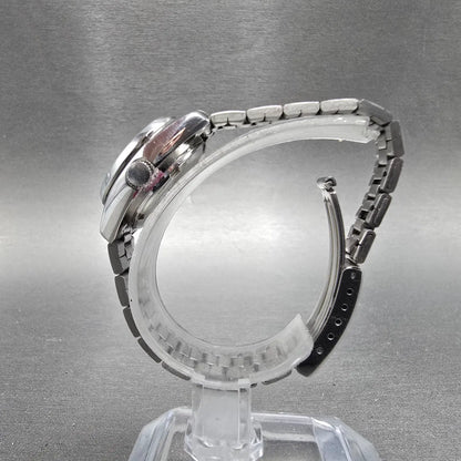 Seiko 5 Automatic Watch Women 25mm Silver Dial Silver Round 4206-0332 Works7