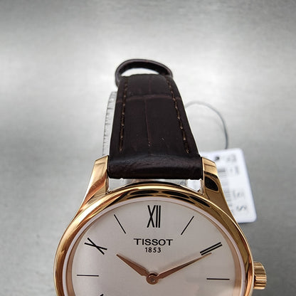 Tissot TClassic Tradition Watch Women 31mm White Dial Rose Gold Tone Round4