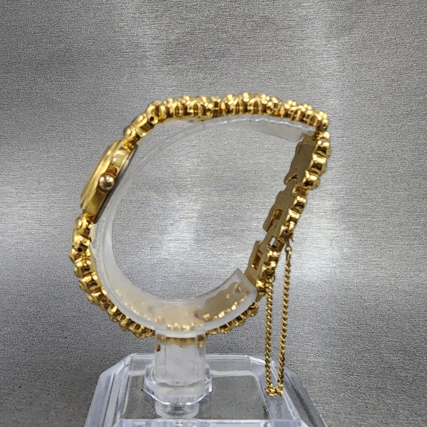 Orient Watch Women 19mm Gold Dial Gold Tone Round D850JZ00 CS New Battery6