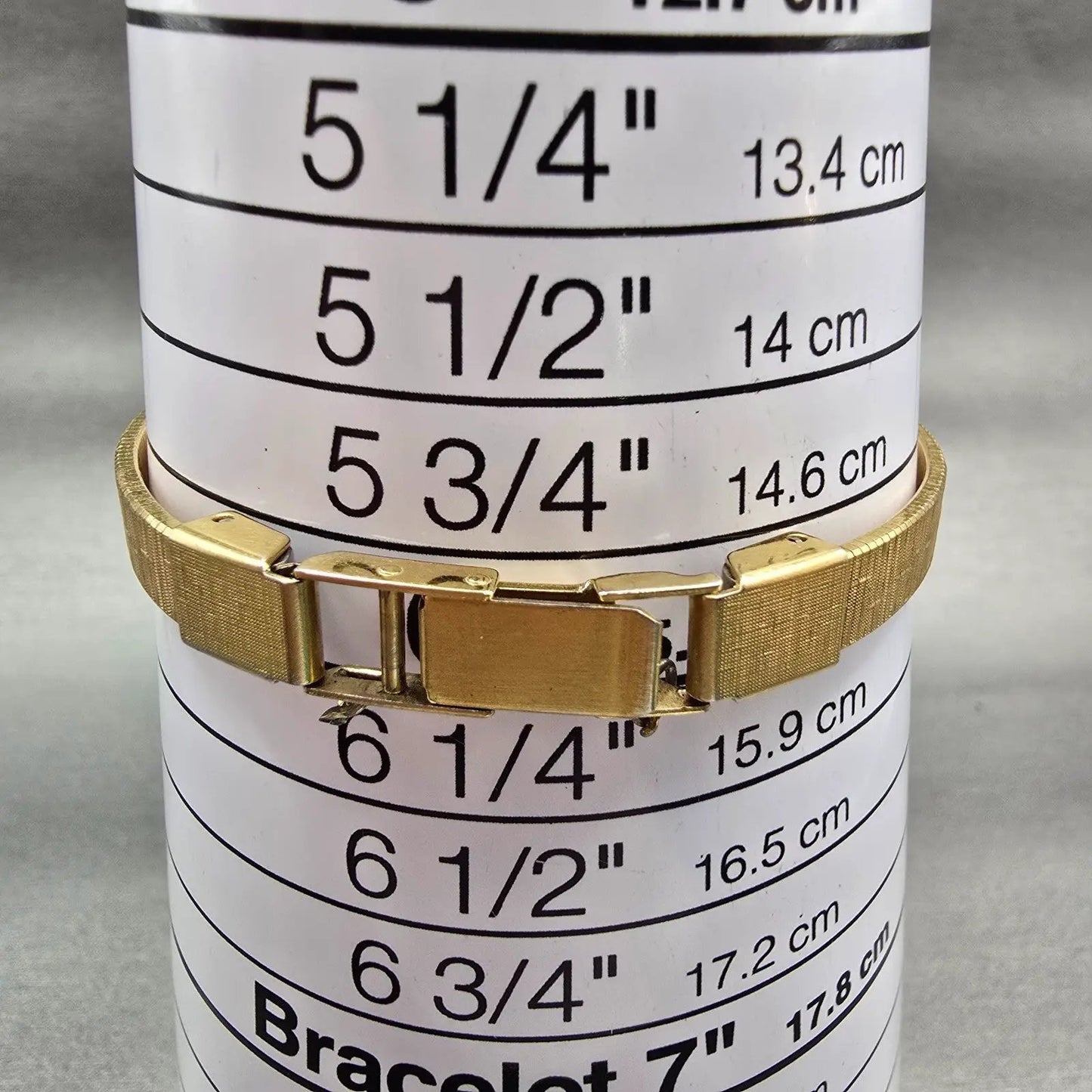 Seiko Watch Women 13mm Gold Dial Gold Tone Rectangle 1320-5770 New Battery VTG9