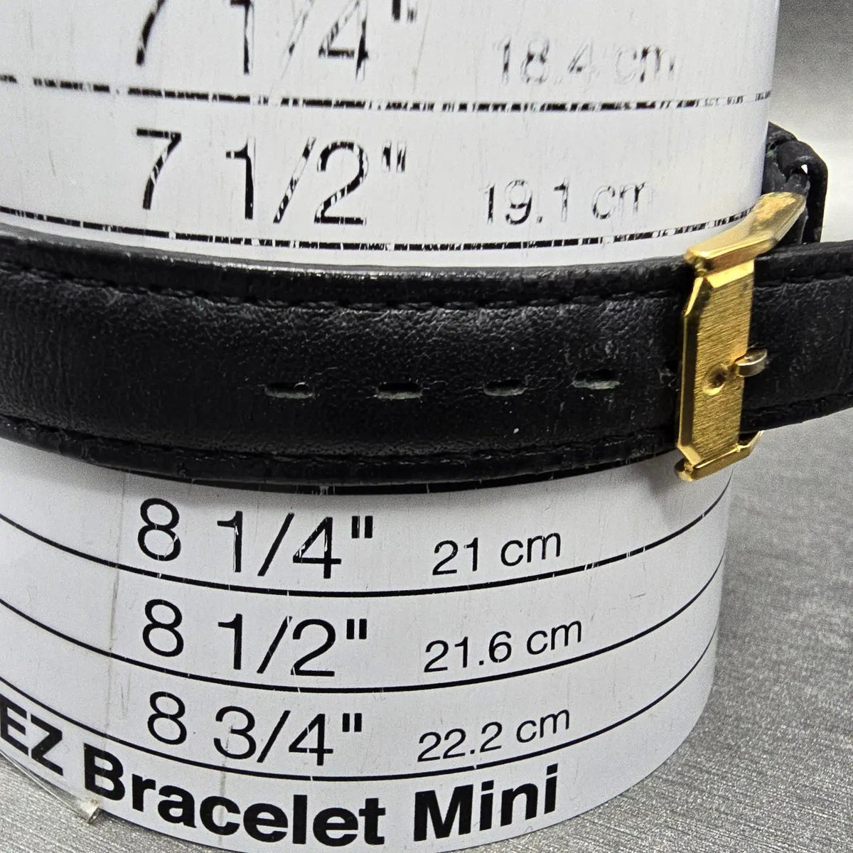 Movado Museum Watch Men 33mm Black Dial Gold Tone Round 88-64-860N New Battery11