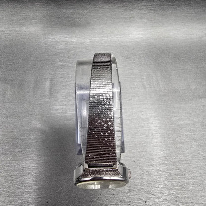 Seiko Watch Women 23mm Silver Dial Silver Tone Round 4301-0010 New Battery4