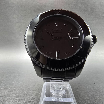 Invicta Pro Diver Automatic Watch Men 46mm Black Dial Black Round 35039 Runs5