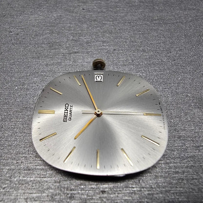 Seiko 5932A Quartz Movement Date Three Hand Parts Vintage 6 Jewels7