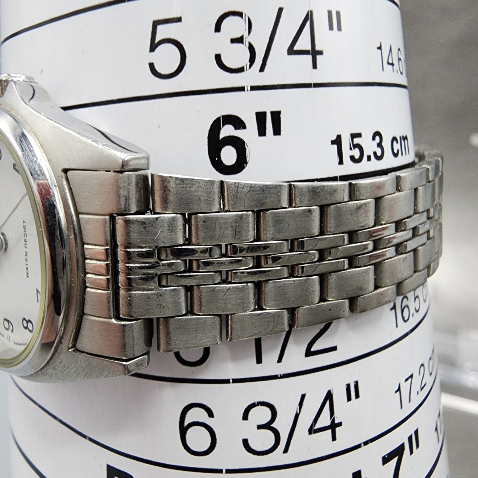 Citizen Q&Q Watch Women 26mm White Dial Silver Tone Round New Battery10