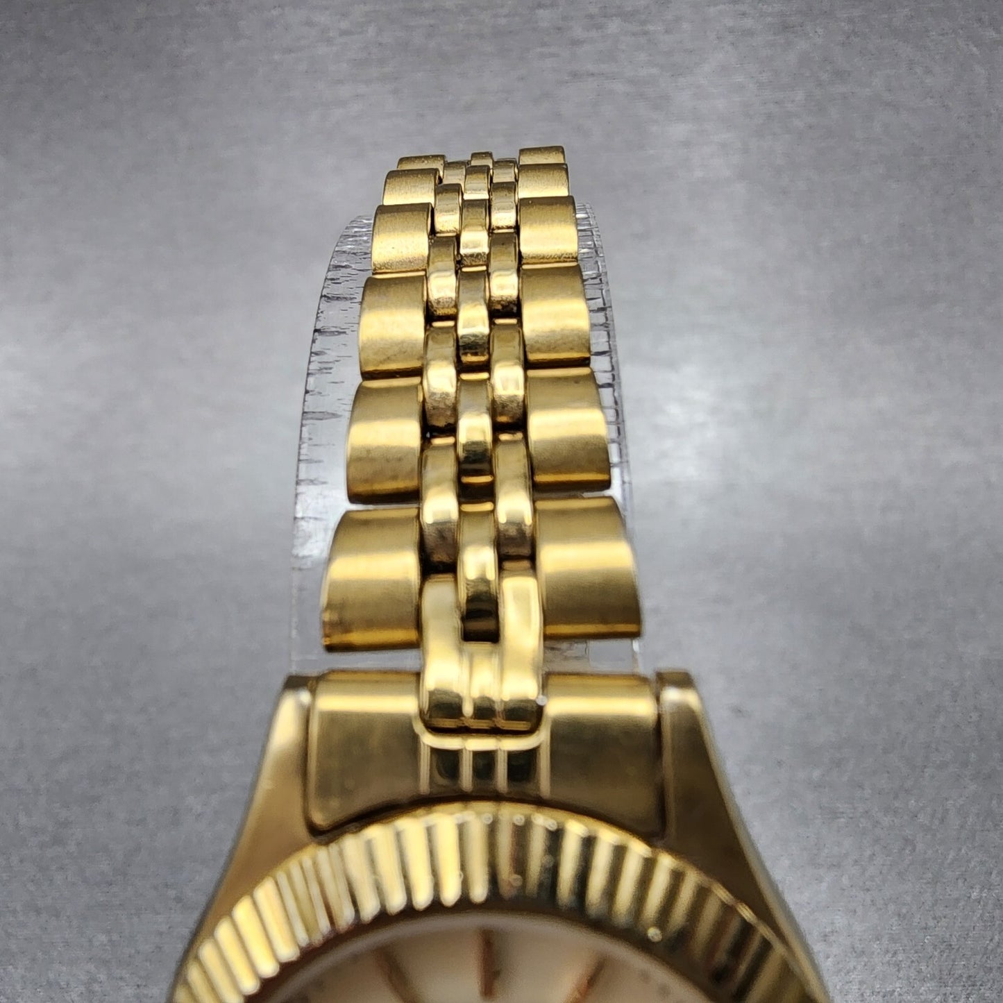 Citizen CQ President Watch Women 26mm MOP Dial Gold Tone Daydate Round New Batt4
