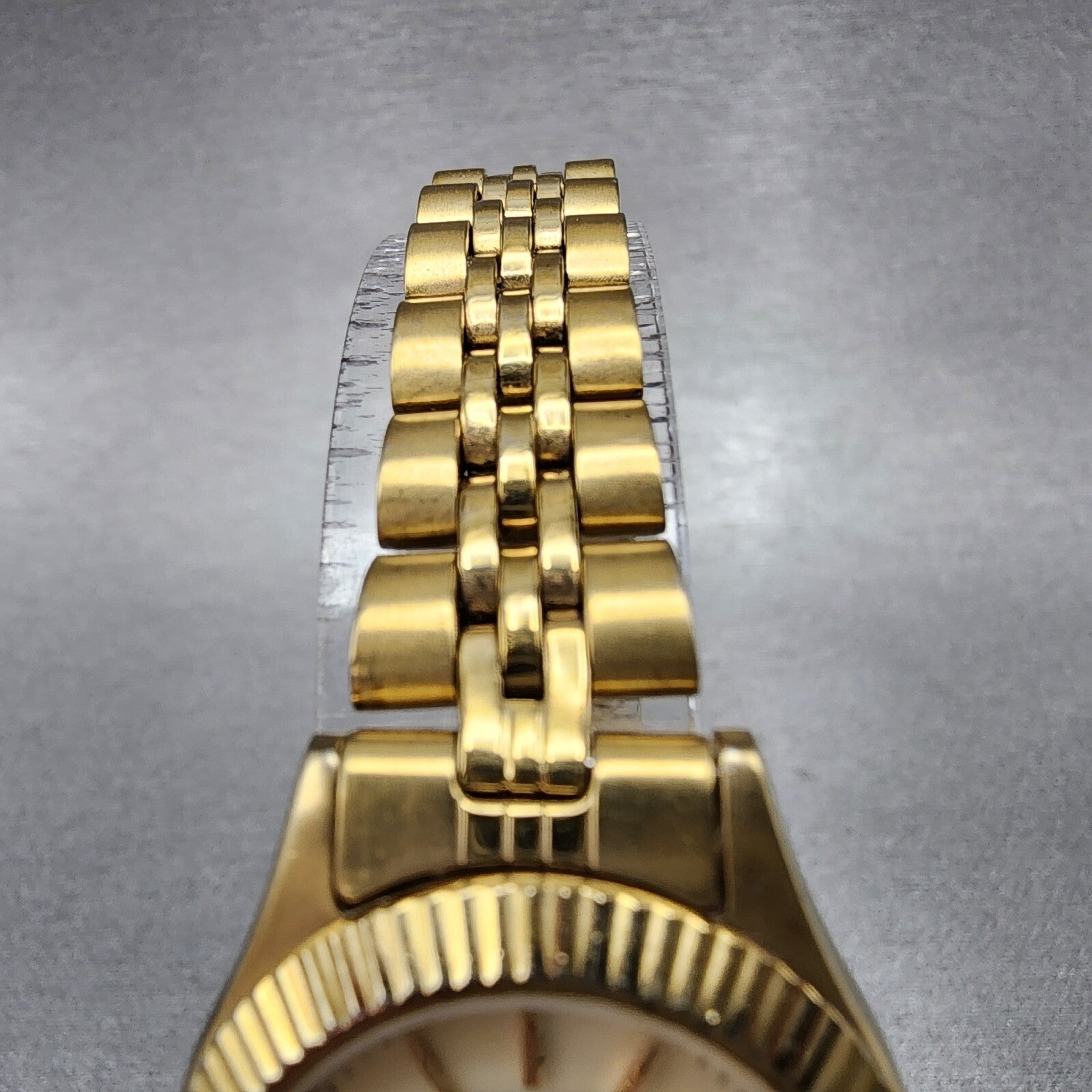 Citizen CQ President Watch Women 26mm MOP Dial Gold Tone Daydate Round New Batt4