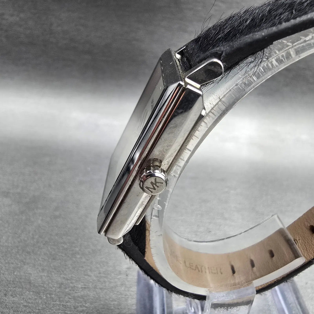 Michael Kors Harway Watch Women 24mm Silver Dial Silver Tank MK2599 New Battery2