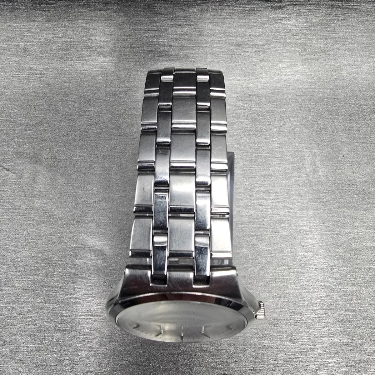 Seiko Watch Men 35mm Silver Dial Silver Tone Round 7N01-0DM0 New Battery  JDM F4