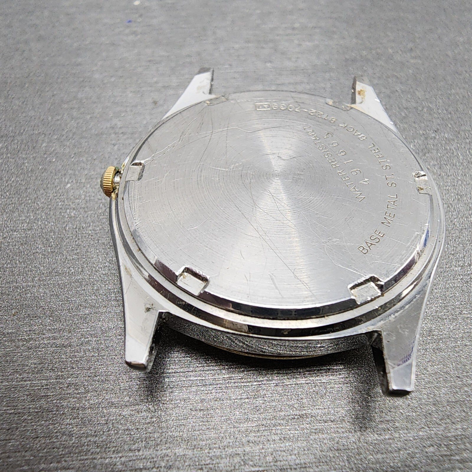 Seiko SQ Watch Men 35mm Gray Dial Two Tone Daydate READ!!! 81227039 New Battery10