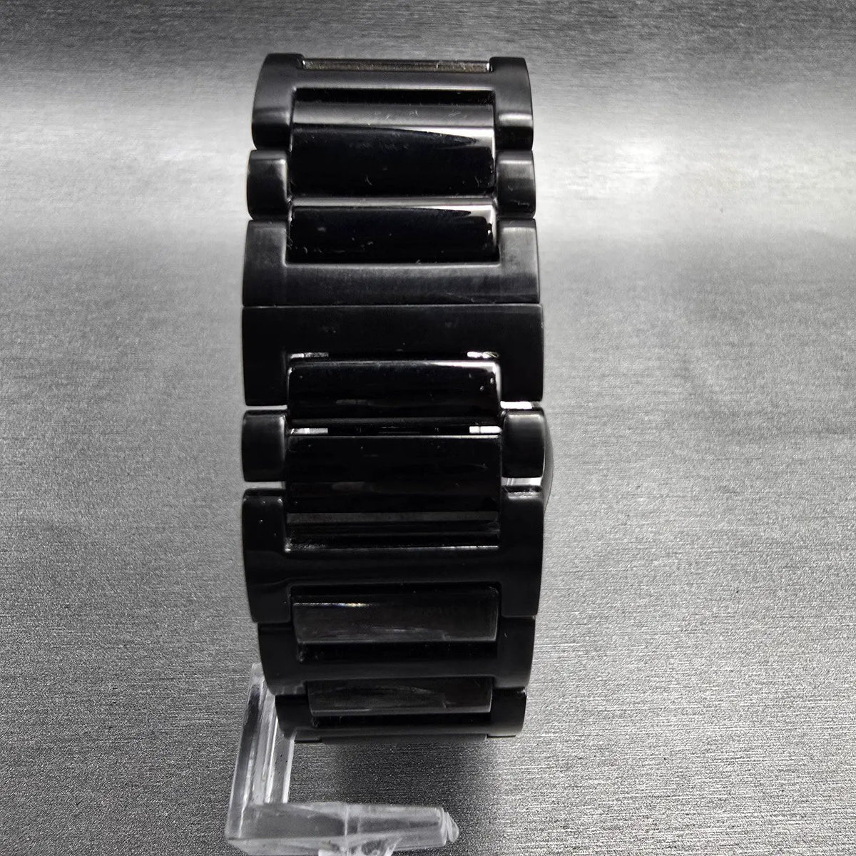 Bulova Watch Men 41mm Black Dial Black Tone Chronograph Date 98B215 New Battery7