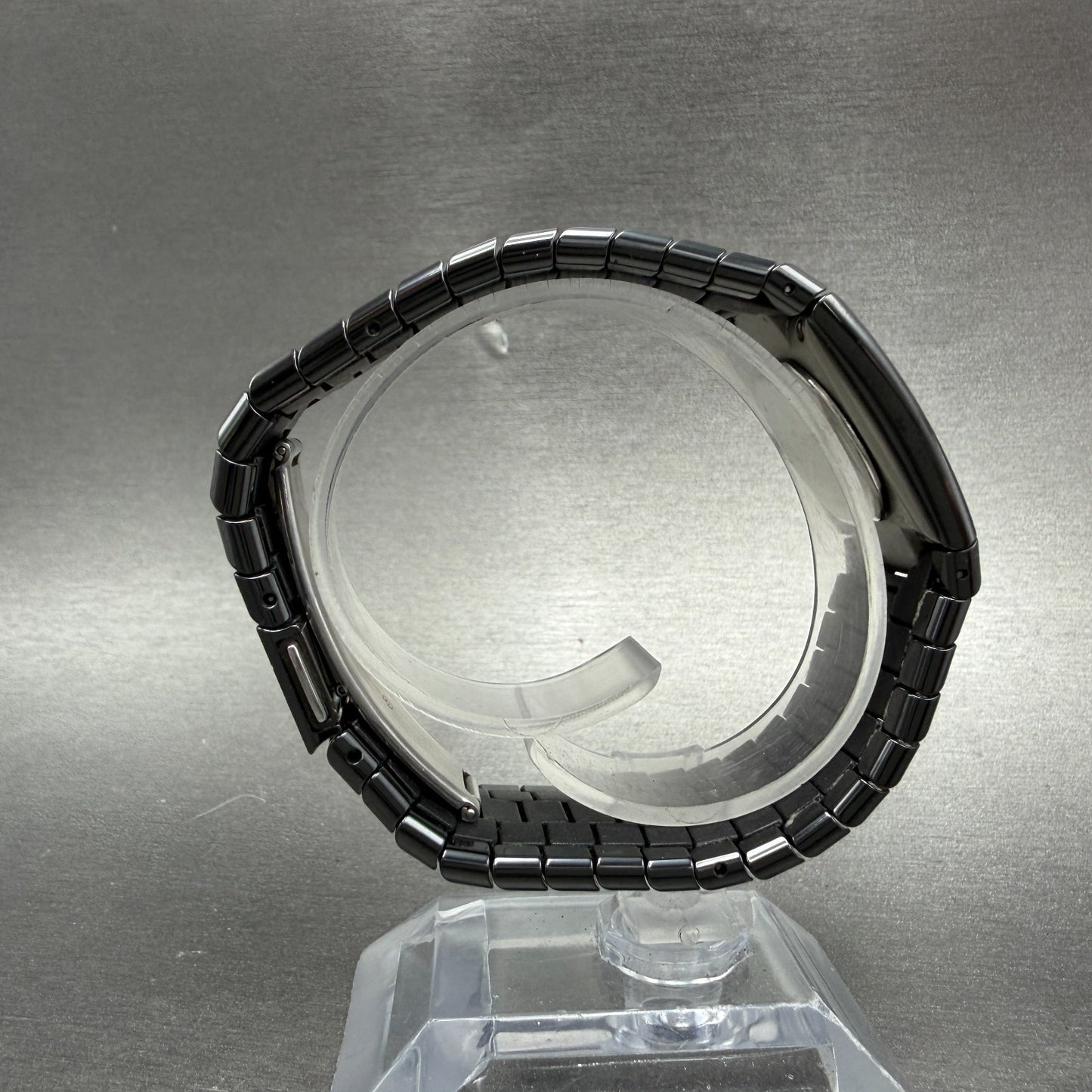 Rado Diastar Watch Women 21mm Black Dial Black Ceramic 205.0296.3 New Battery8