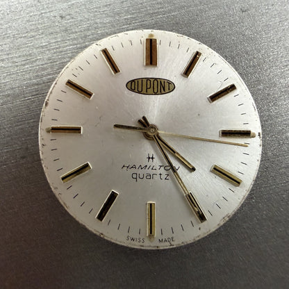 Swiss 2T PUW 2501 2531 Spaceline Movenent Round Hamilton Dial Quartz PARTS1