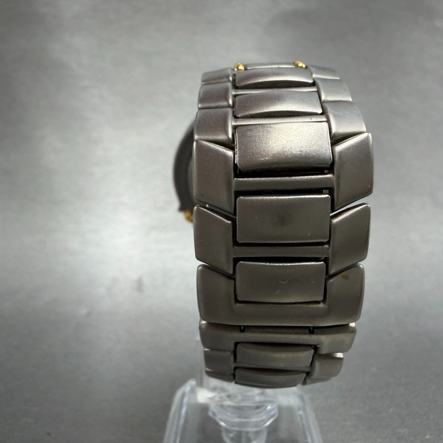 Citizen Dive Watch Men 42mm Gray Dial Two Tone Titanium Daydate 3802 New Battery7