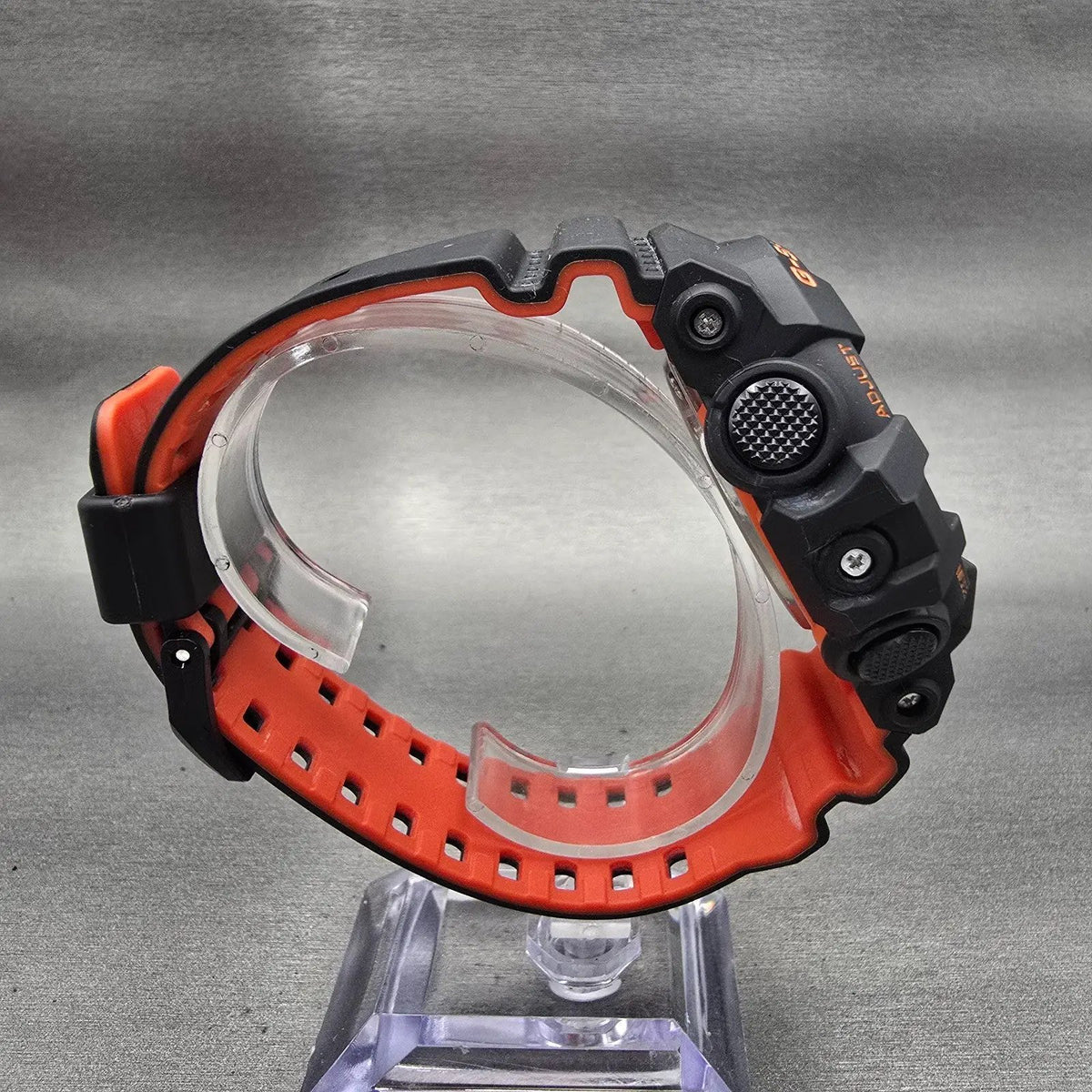 Casio G-Shock GA-700BR Watch Men 53mm Orange Dial Black Chrono Alarm New Battery8