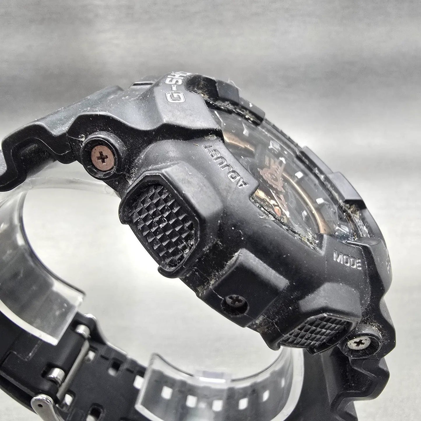 Casio G-Shock GA-110RG Watch Men 51mm Rose Gold Dial Black Alarm Chrono New Batt3