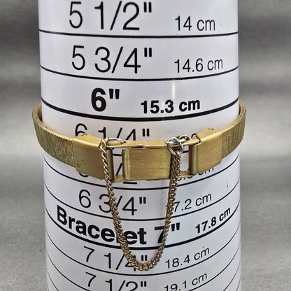 Citizen CQ Watch Women 17mm Black Dial Gold Tone Oval 3220-S16598 New Battery9