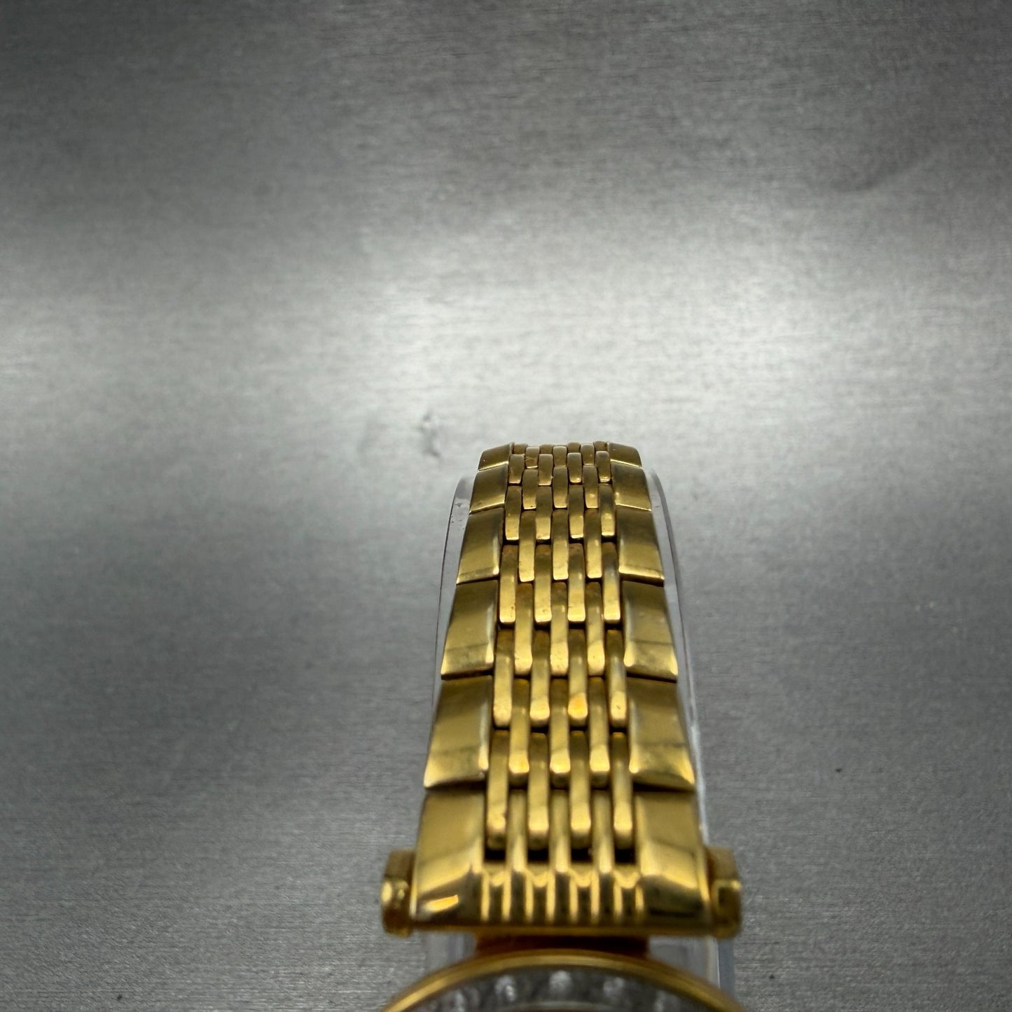 Wittnauer Stratford Watch Women 26mmChampange Dial Gold Diamond Markers New Batt4