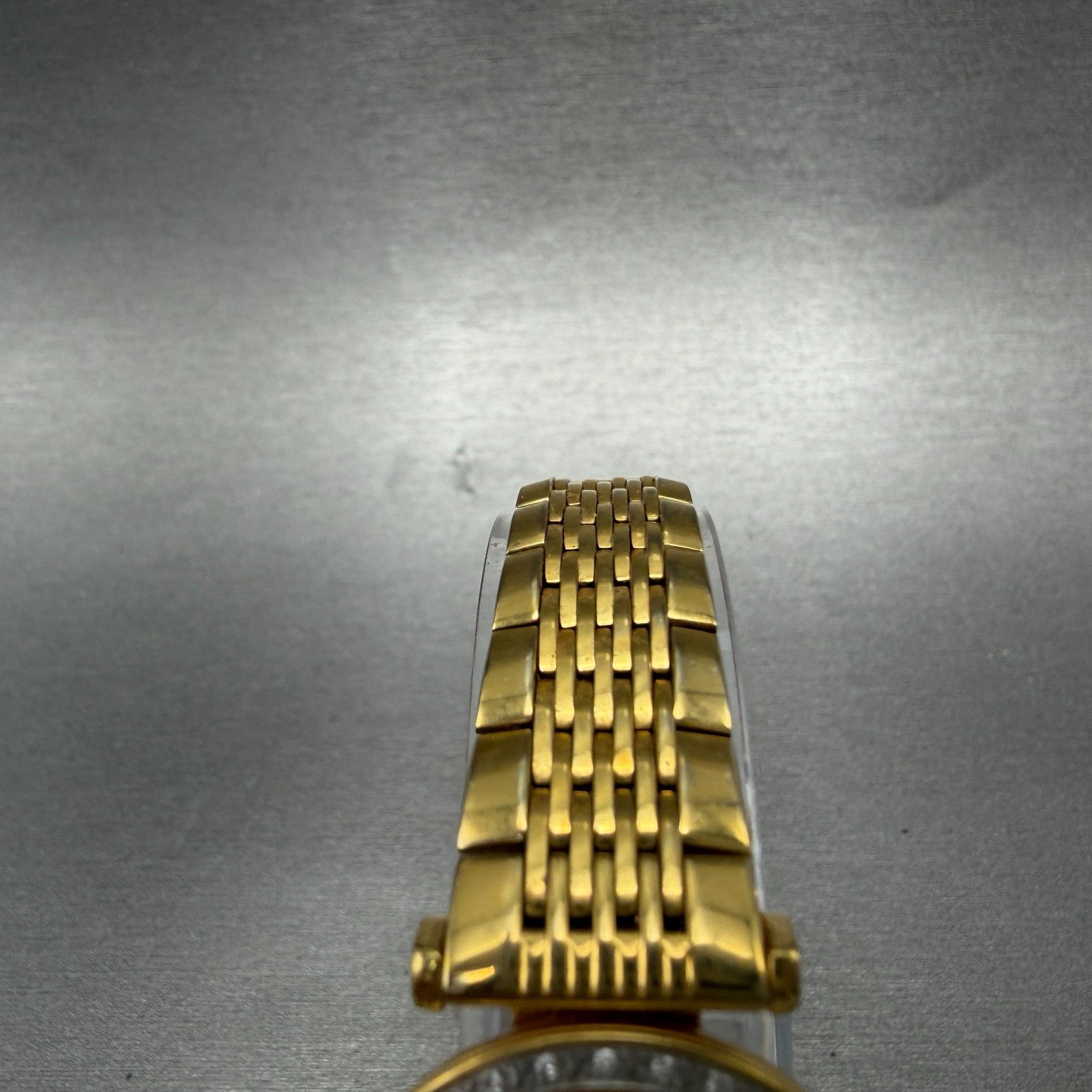 Wittnauer Stratford Watch Women 26mmChampange Dial Gold Diamond Markers New Batt4