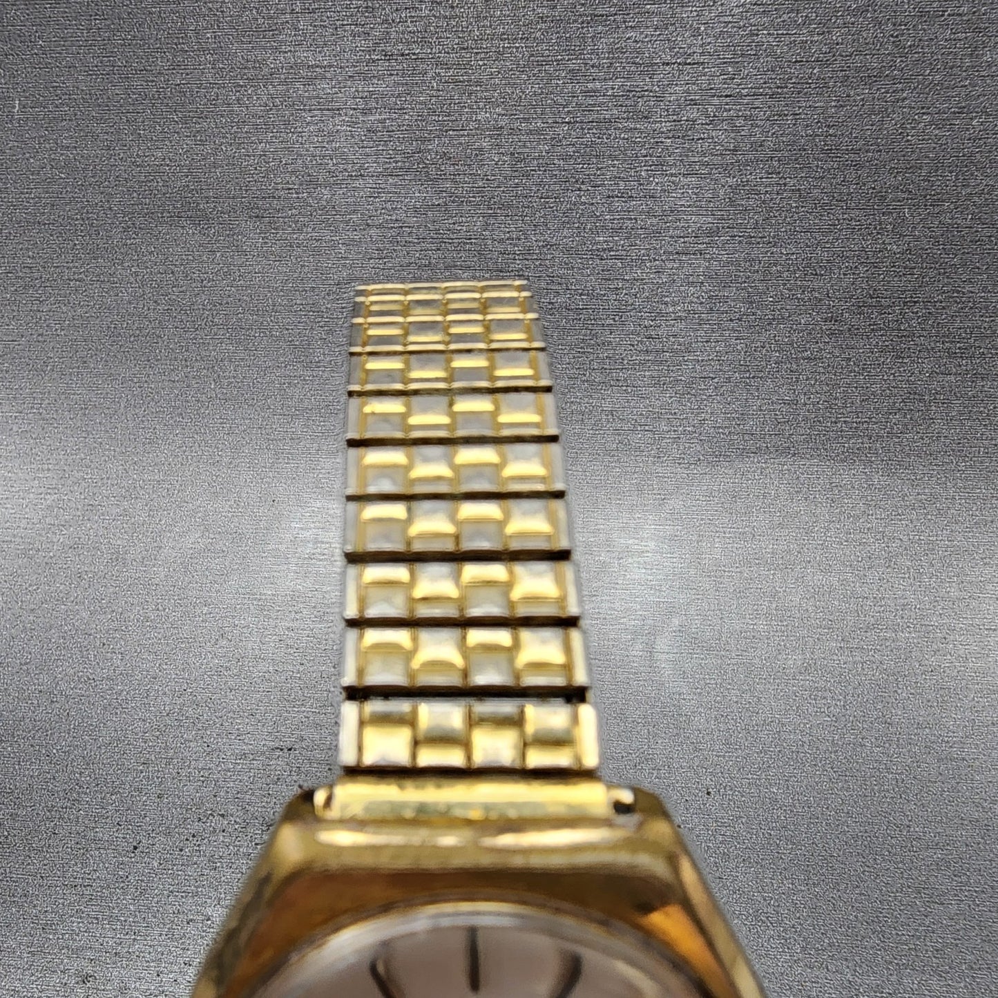 Hamilton Watch Men 37mm White Dial Gold Tone Daydate Round 70900614 New Battery4