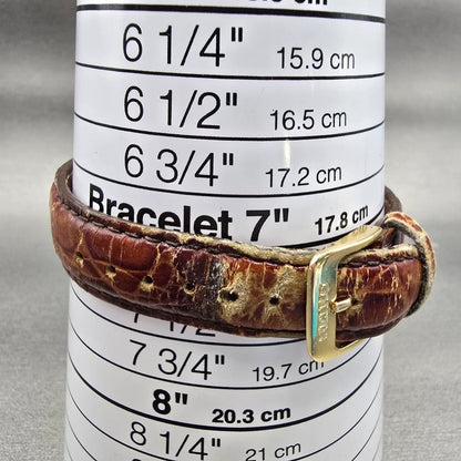 Seiko Watch Men 37mm Silver Dial Two Tone Daydate Round 7N43-8199 New Battery9
