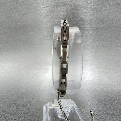 Citizen Noble Tank Watch Women 12mm White Dial White Gold plated Manual Wind Run7