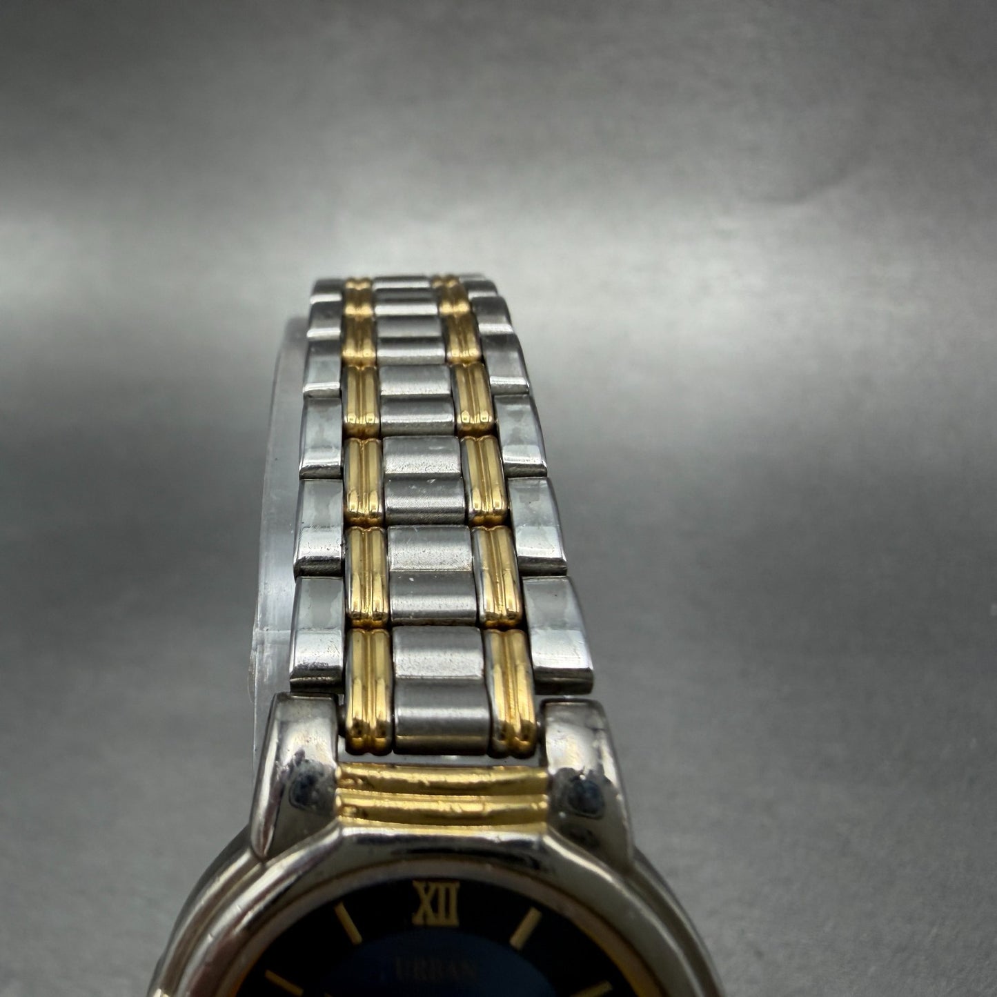 Seiko Alba Urban Watch Women 24mm Blue Dial Two Tone Round V701-1450 New Battery4