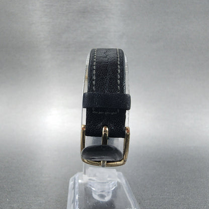 Seiko Tank Watch Women 20mm White Dial Gold Tone Rectangle 2Y015B09 New Battery7