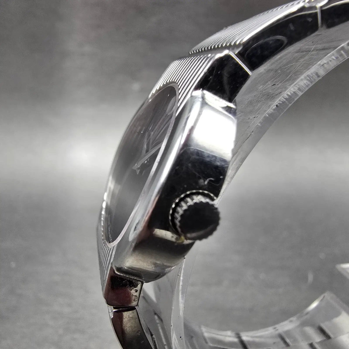 Movado Concerto Watch Women 26mm Black Dial Steel  Round 84.G4.1842 New Batt2