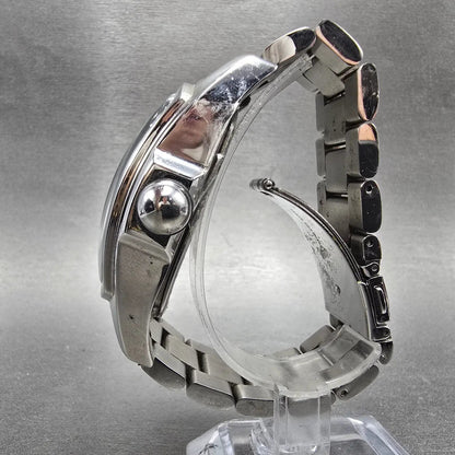 Invicta Lupah Watch Men 47mm Purple Dial Silver Tone Rectangle 21391 New Batt KJ6