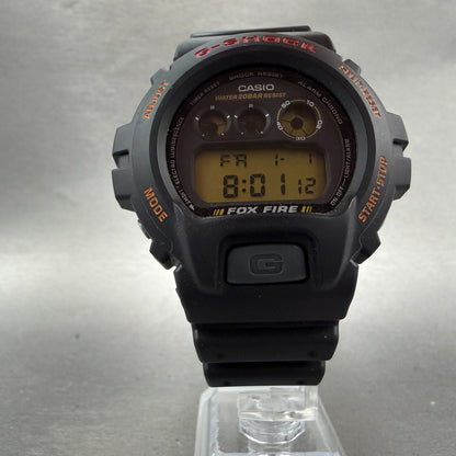 Casio G-Shock DW-6900B Watch Men 50mm Digital LCD Black Tone Alarm Chrono Works6