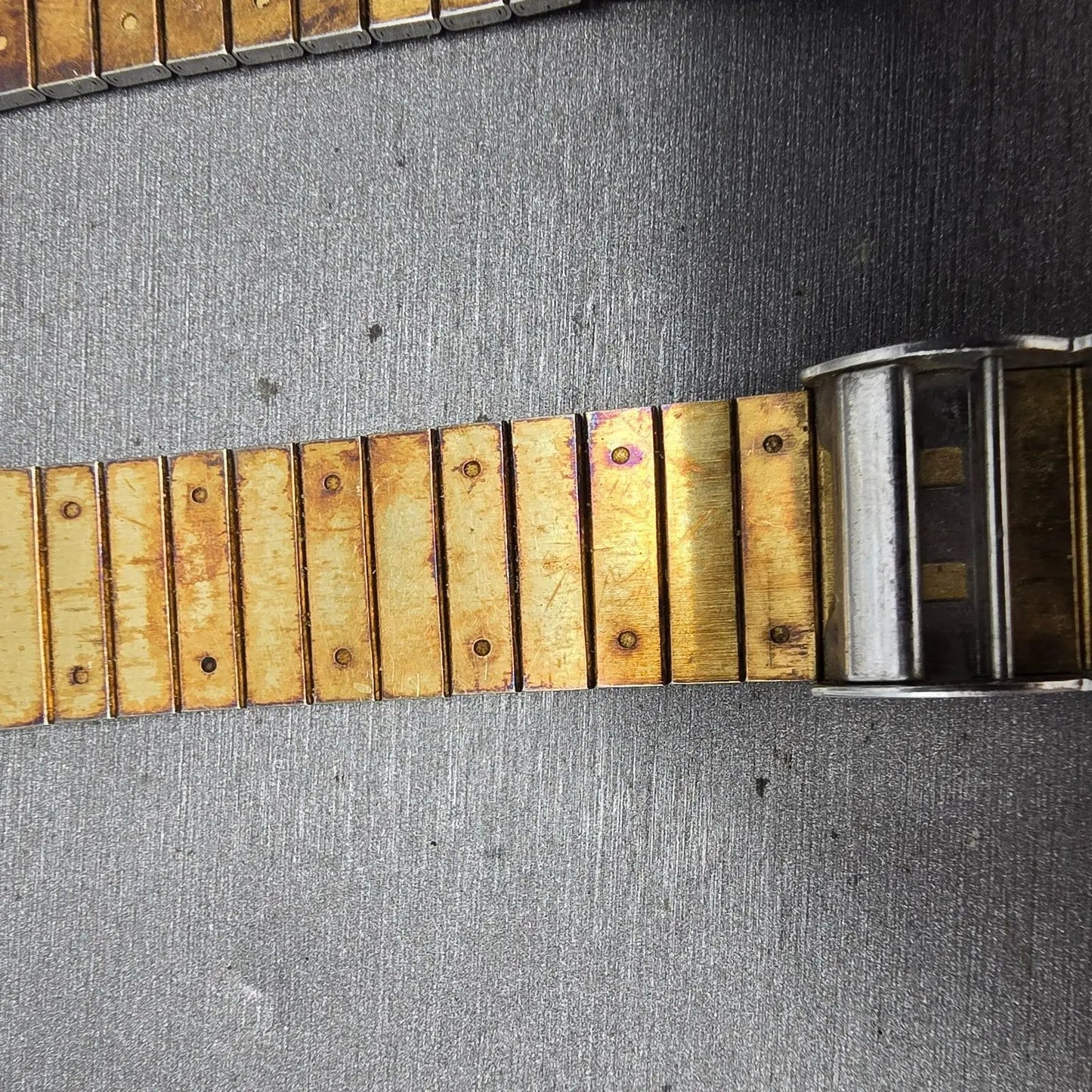 Seiko Bracelet 19mm Stainless Steel Gold Tone READ!!!!!!! Vintage Z4626