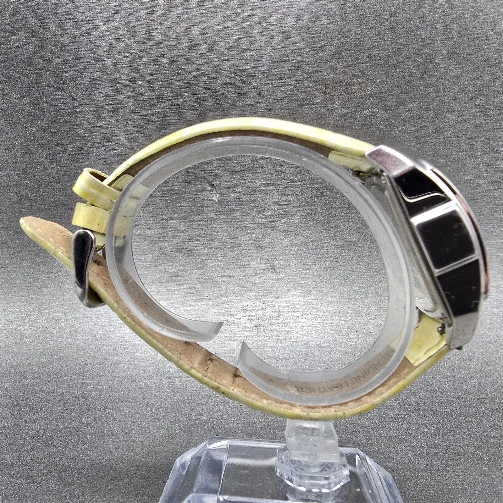 Invicta Lupah Watch 29mm MOP Dial Silver Tone Rectangle 5168 New Battery HUK7