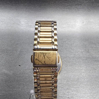 Seiko Lassale Watch Men 32mm White Dial Gold Tone Round 2F50-0700 New Battery7