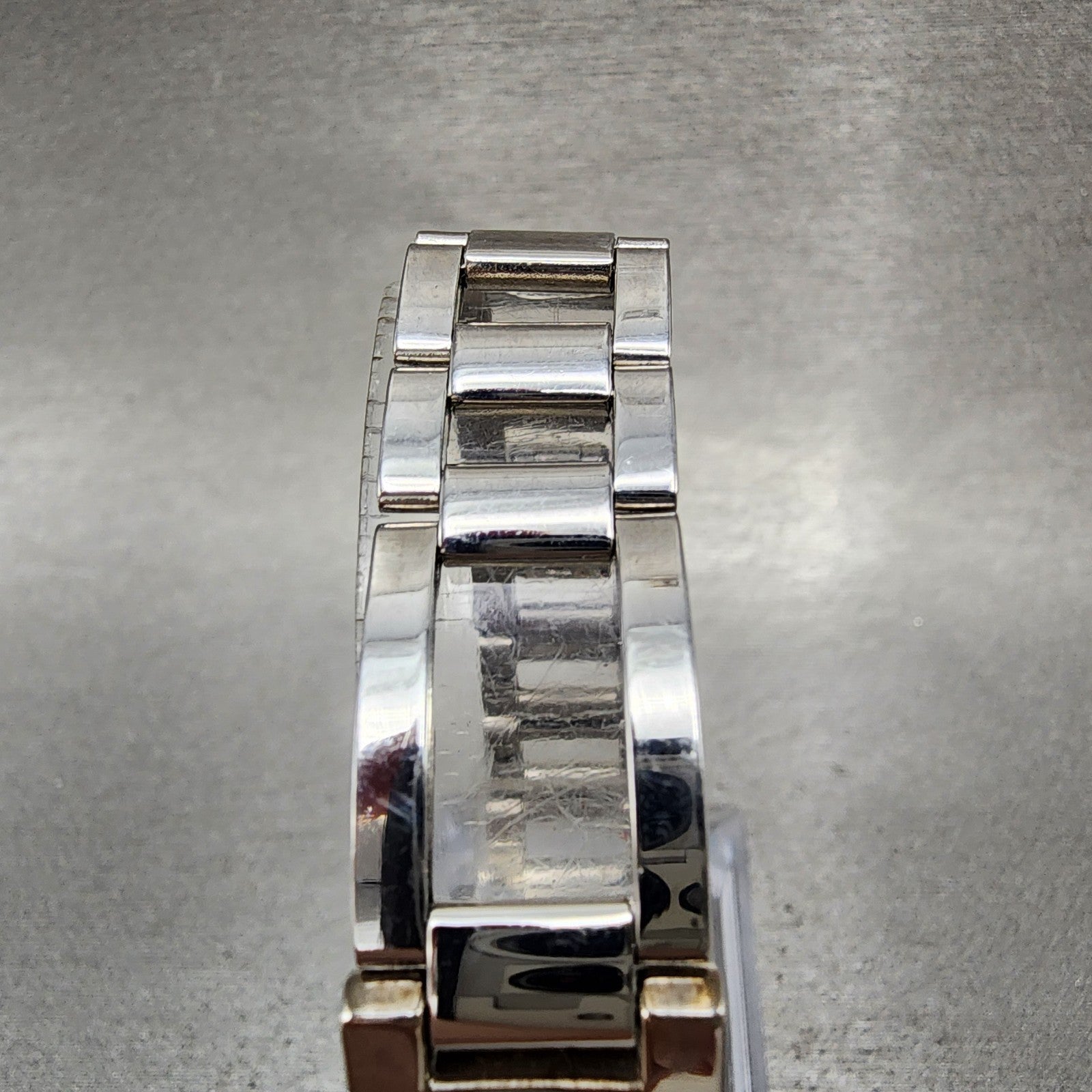 Citizen Tank Watch Women 15mm MOP Dial Silver Tone Rectangle New Battery4