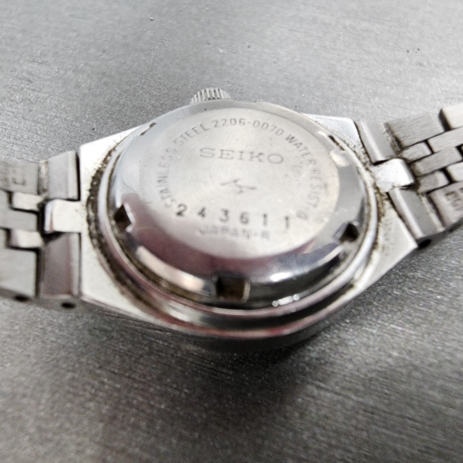 Seiko Automatic Watch Women 25mm Silver Dial Silver Tone Daydate Runs READ!!!!!!9