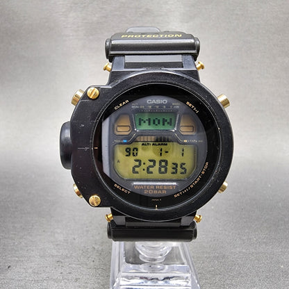 Casio GShock DW6700 Watch Men 46mm Digital Black Tone Alarm Chrono New Battery0