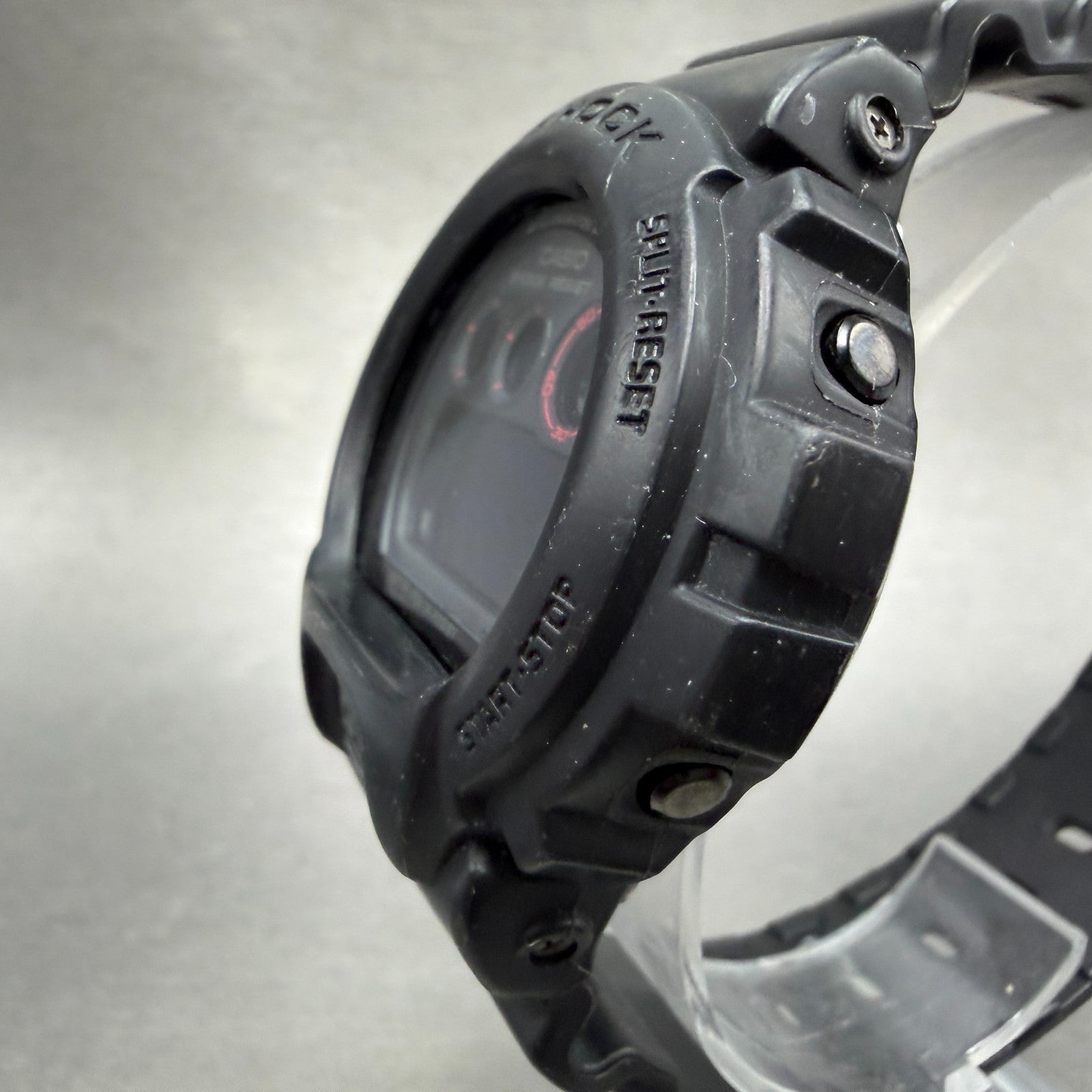 Casio G-Shock DW-6900MS Watch Men 51mm Digital LCD Black Tone Alarm Chrono Works2
