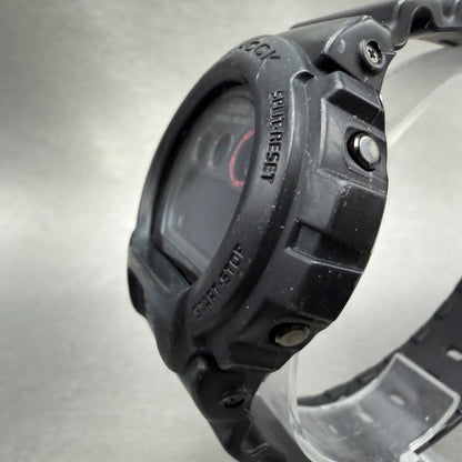 Casio G-Shock DW-6900MS Watch Men 51mm Digital LCD Black Tone Alarm Chrono Works2