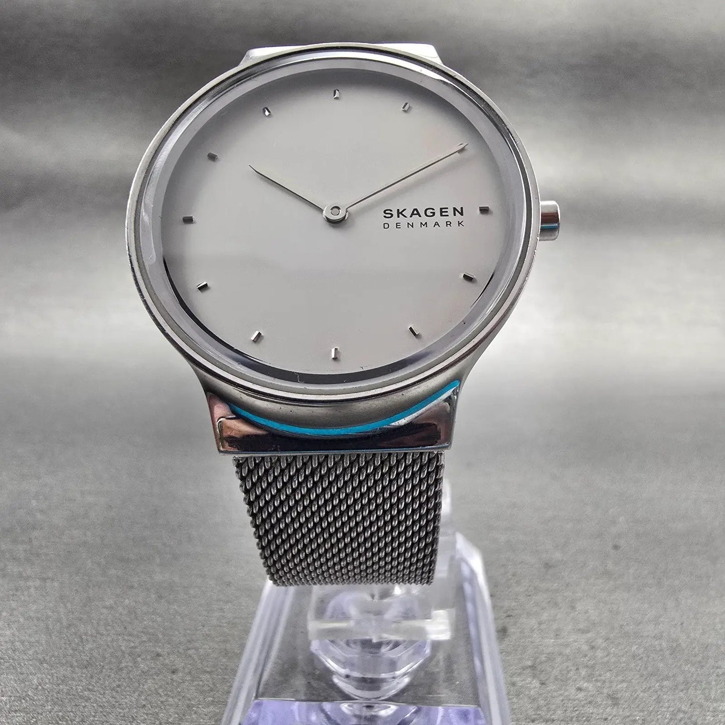 Skagen Freja Watch Women 34mm White Dial Silver Tone Round SKW2823 New Battery5