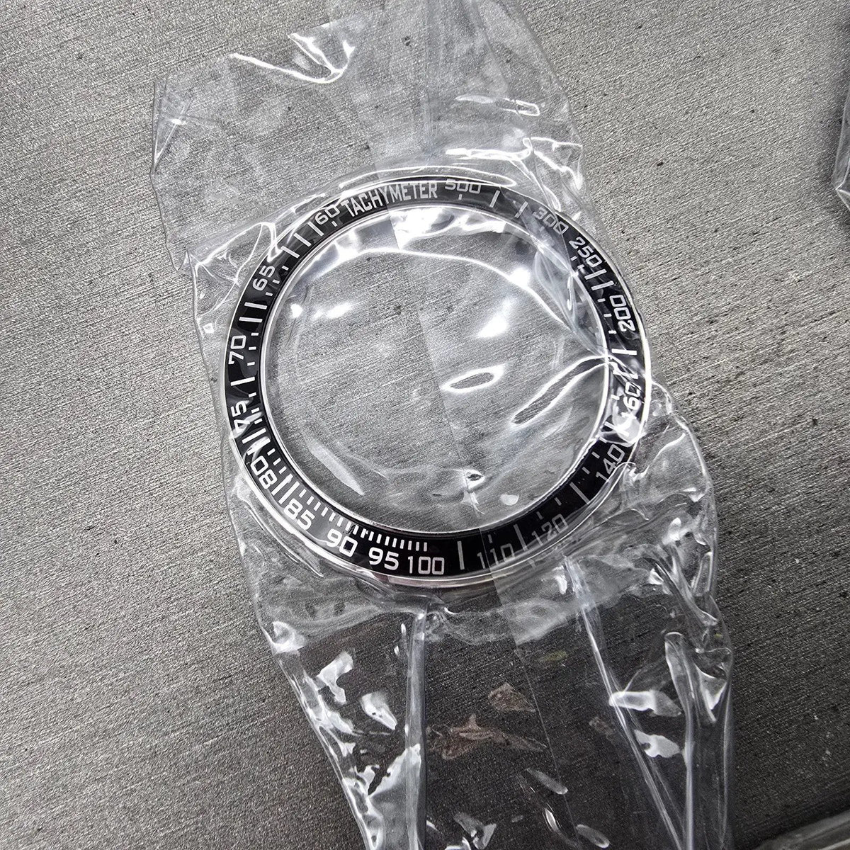 Invicta Chronograph Dive Watch Men 44mm Black Dial Silver Tone 1608 New BatteryL17