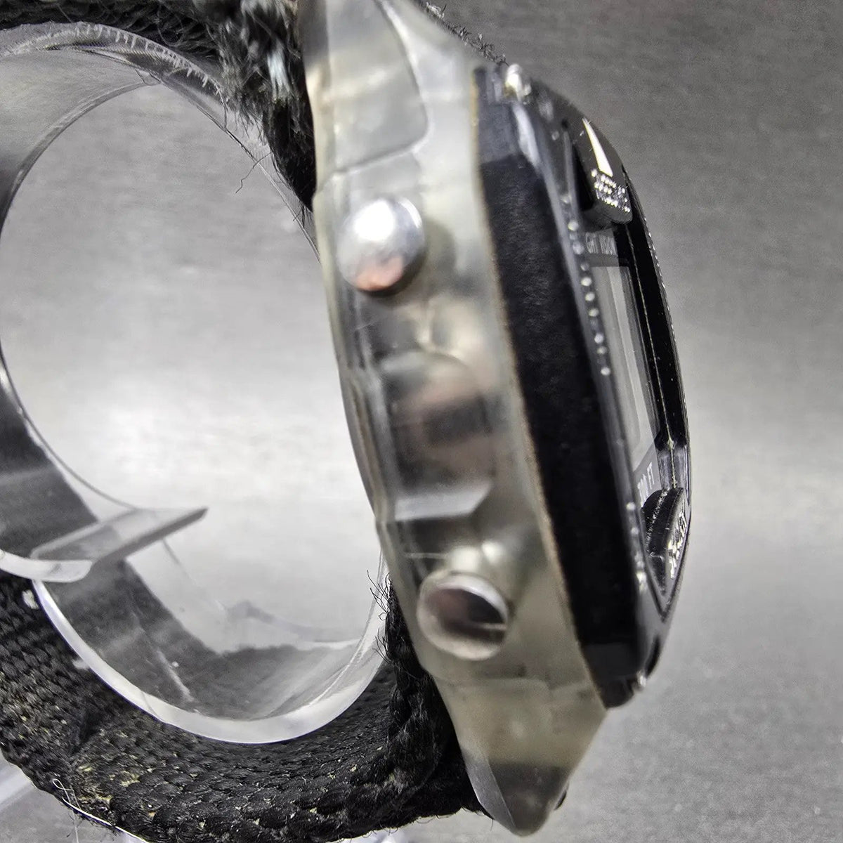 Freestyle Shark Watch Men 36mm Black Alarm Chrono Daydate Digital New Battery3