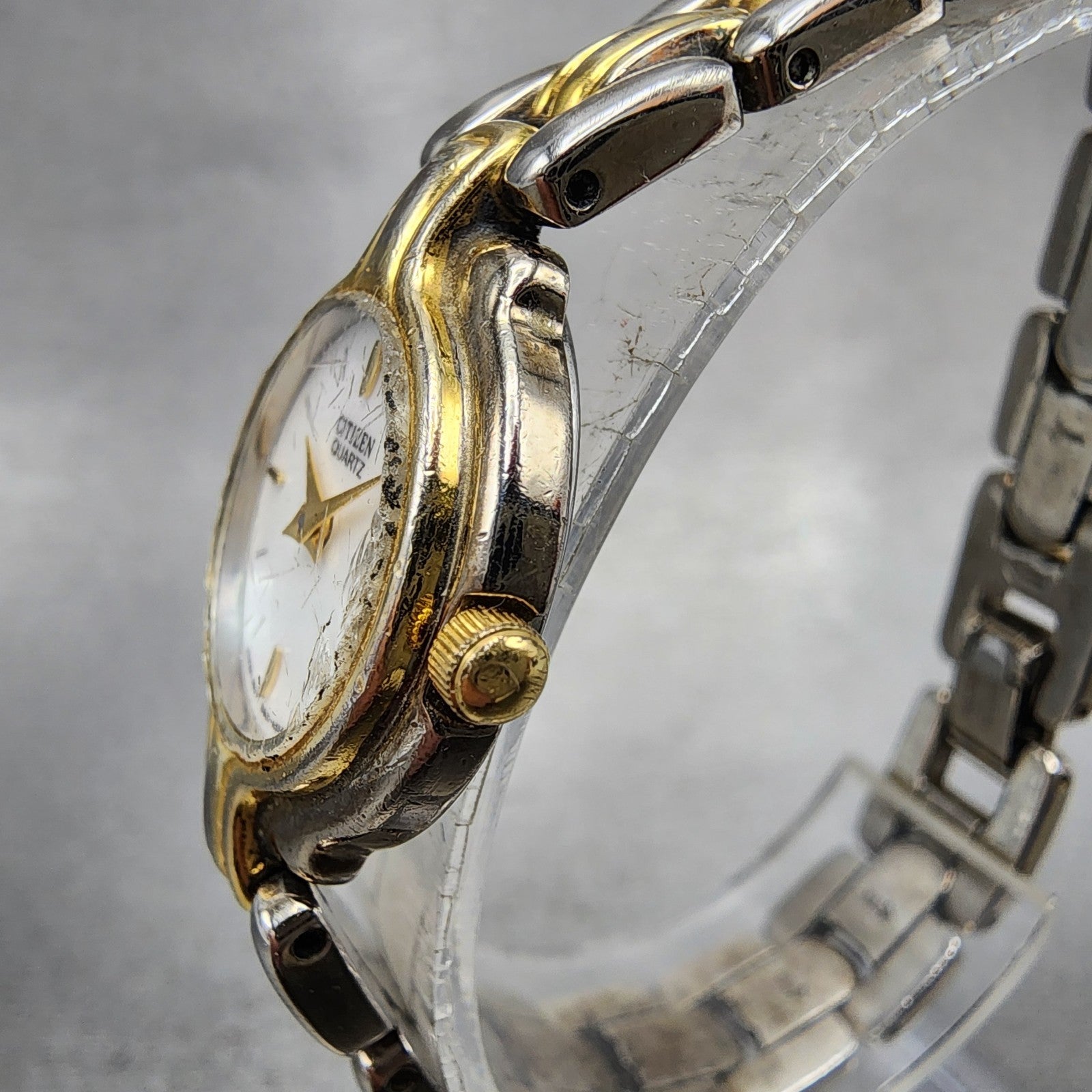 Citizen Watch Women 20mm MOP Dial Two Tone Round 5920S57308 New Battery2