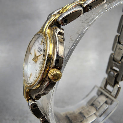 Citizen Watch Women 20mm MOP Dial Two Tone Round 5920S57308 New Battery2
