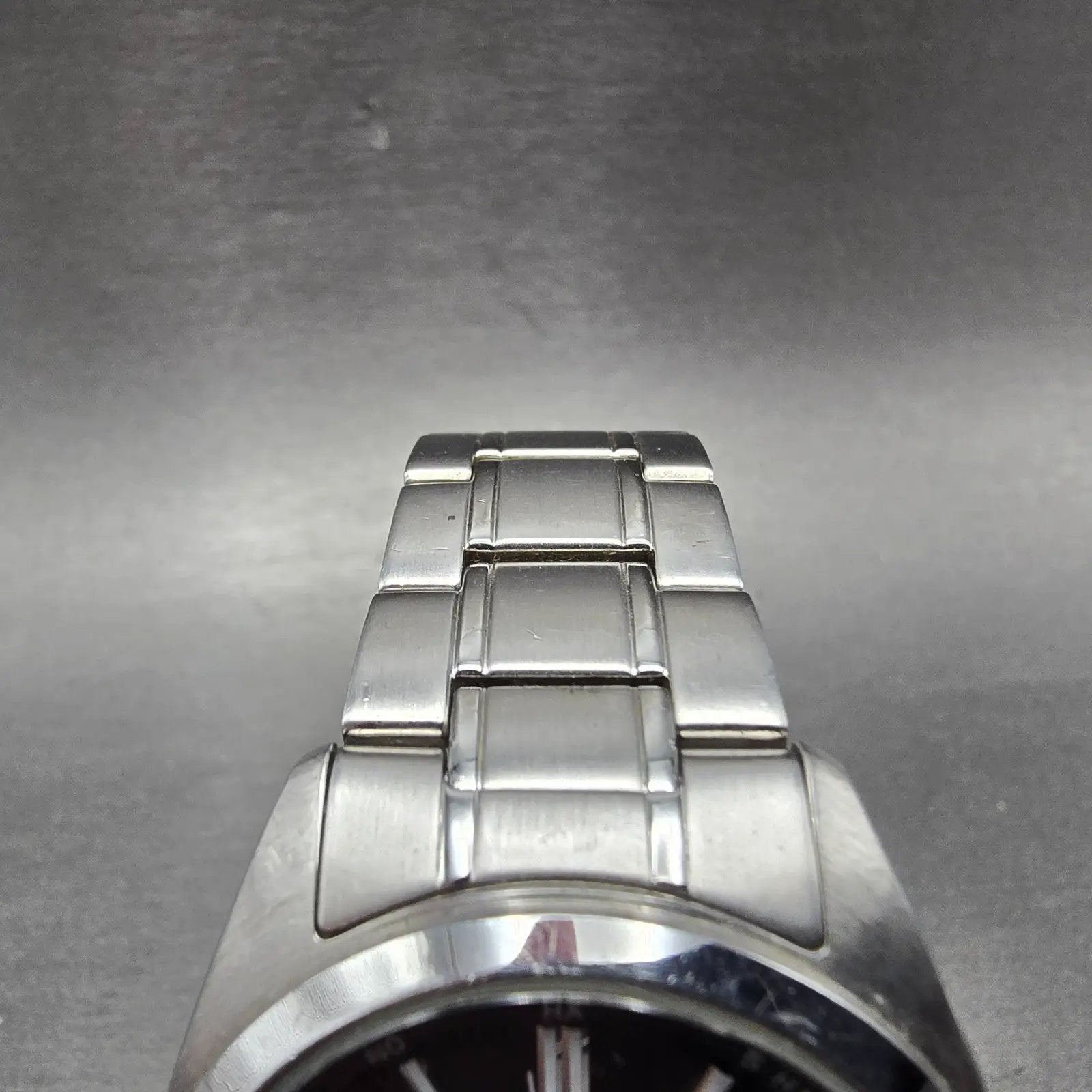 Citizen Reguno Watch Men 38mm Black Dial Steel Solar Radio Controlled Round Runs5