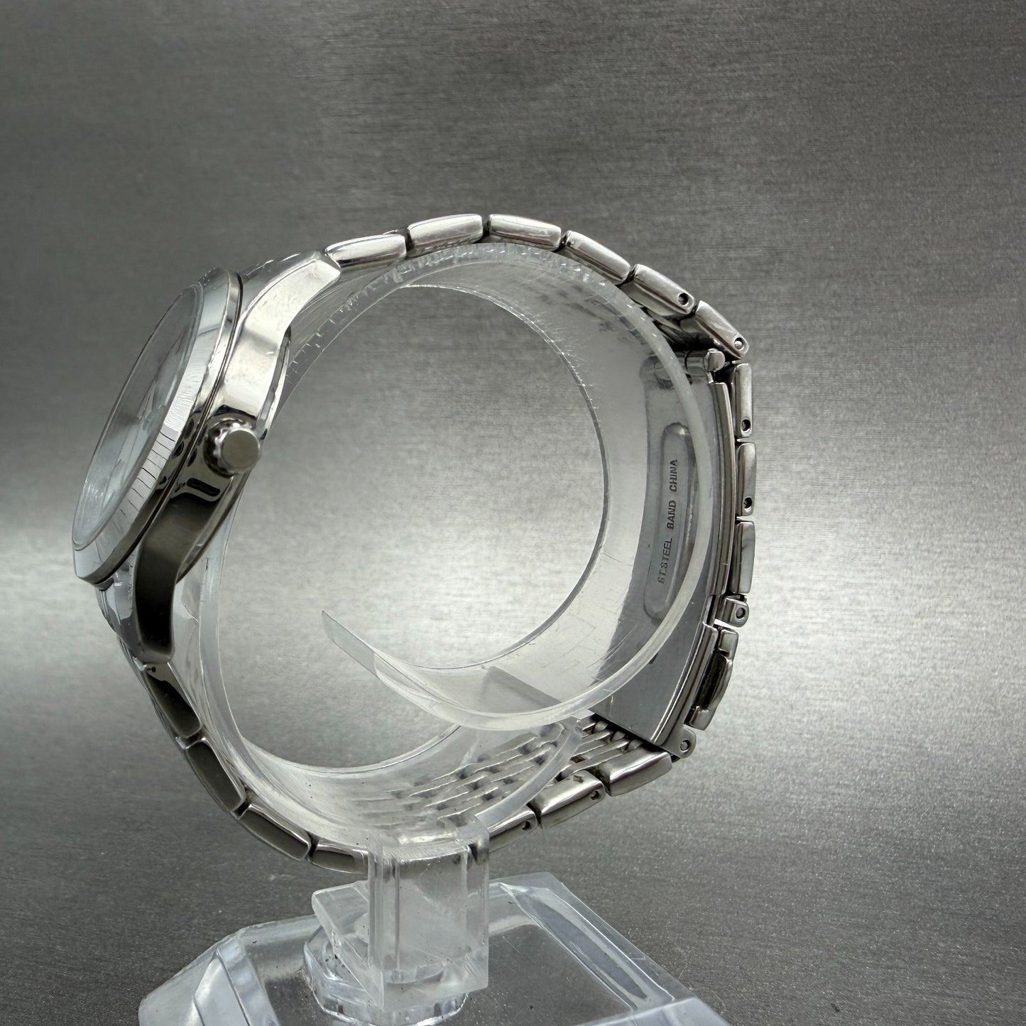 Pulsar Watch Women 28mm MOP Dial Silver Tone Date Round VJ22-X085 New Battery6