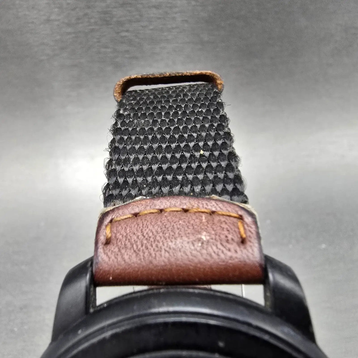 Victorinox Swiss Army Watch Men 40mm Brown Dial Black Date Swiss VTG PARTS5