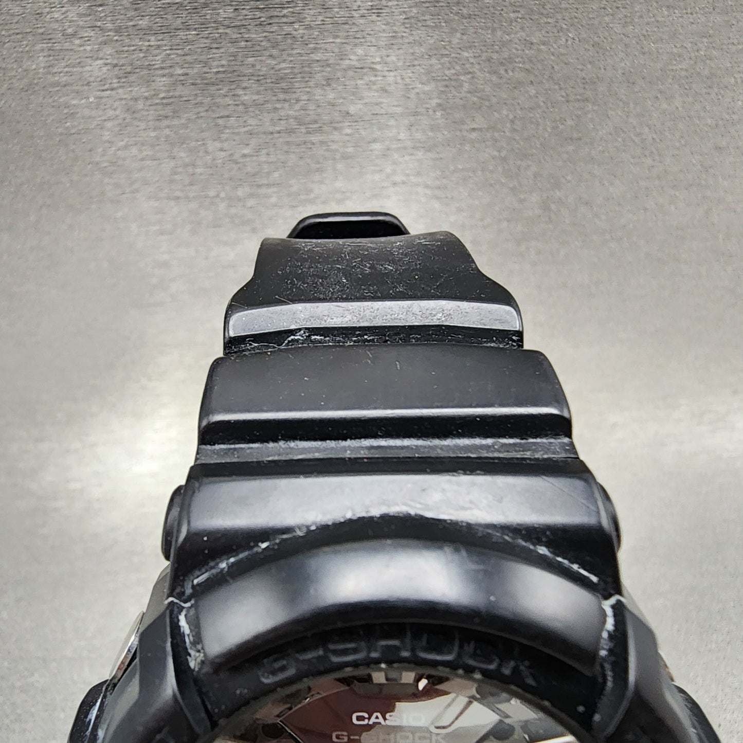 Casio GShock GA201 Watch Men 53mm Black Analog Digital Alarm Chrono New Batt4