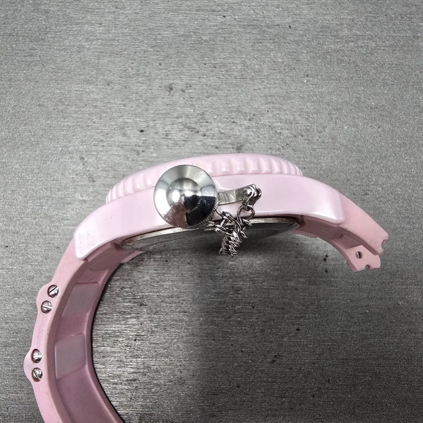 Invicta Russian Diver Watch Women 42mm MOP Dial Pink Tone Daydate 11367 PARTS5